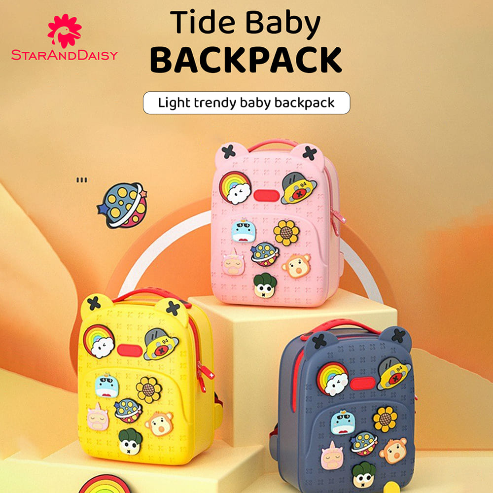 StarAndDaisy Children's Backpack for Boys & Girls with Adjustable Straps Cute Kindergarten School Bag Waterproof