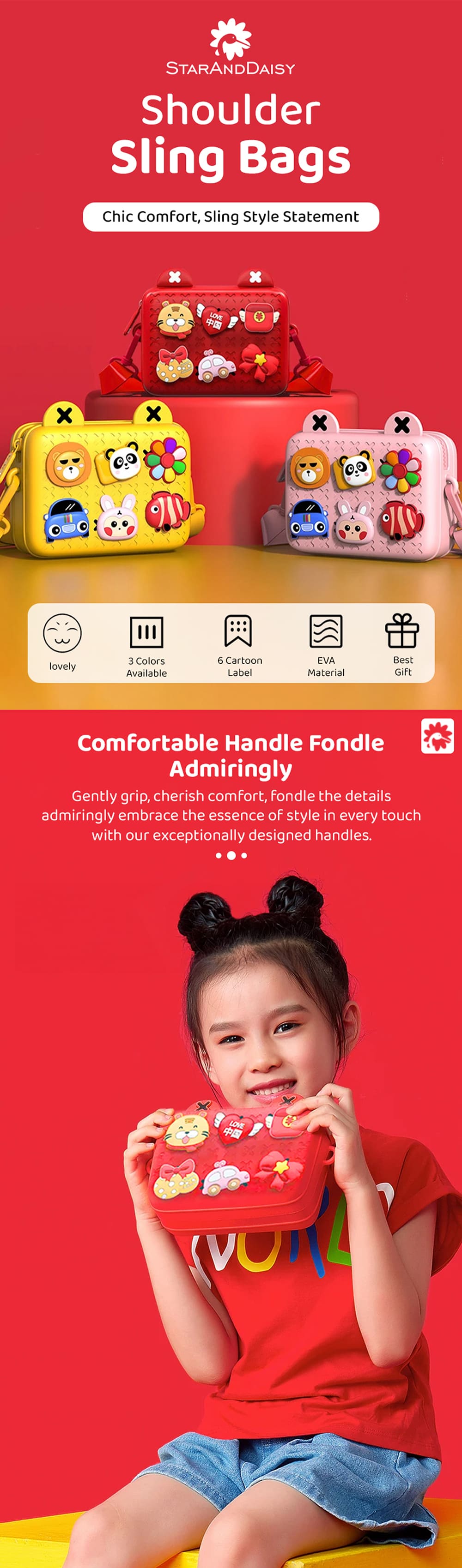 Shouldre Sling Handbag for Kid