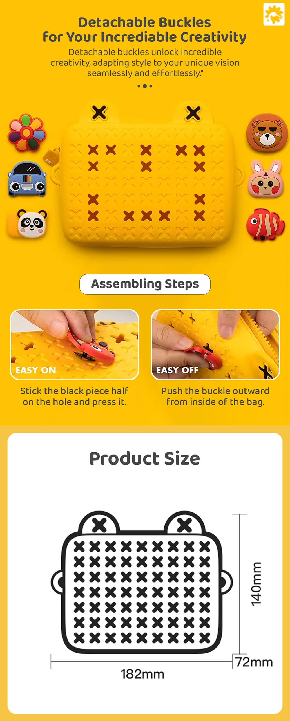 Kids Study Table with Supportive Backrest