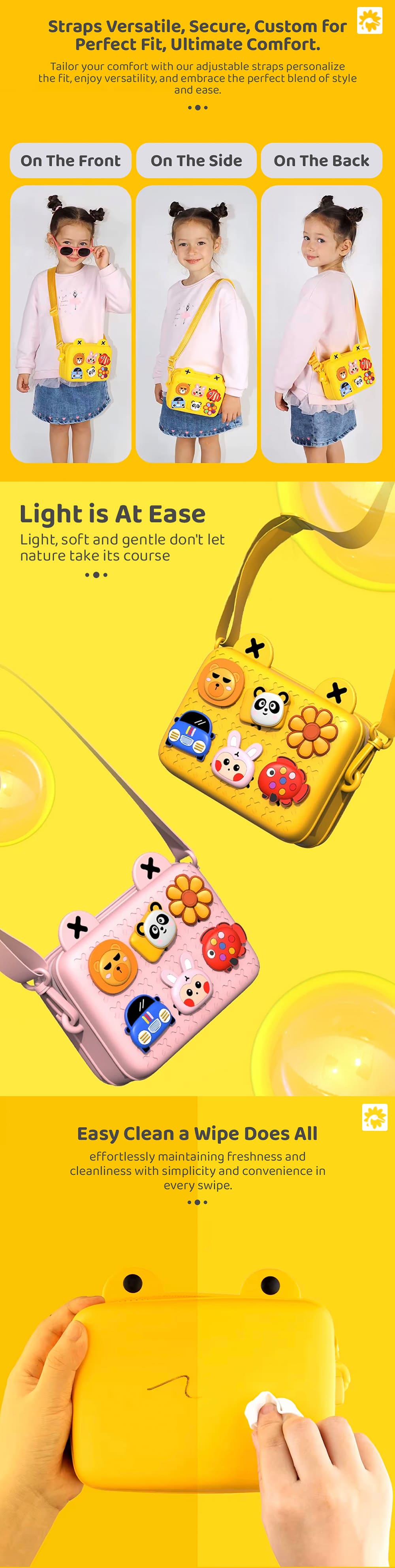 Waterproof Sling Handbag for Girls