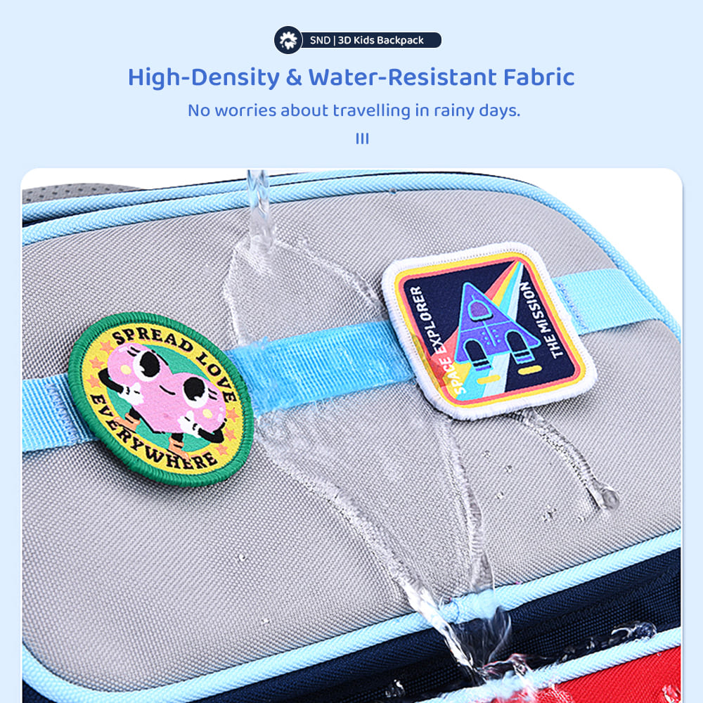 3d Kids Backpack with Water Resistant
