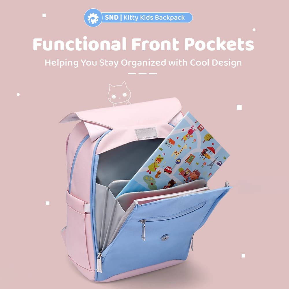 Kitty School Backpack for Kids