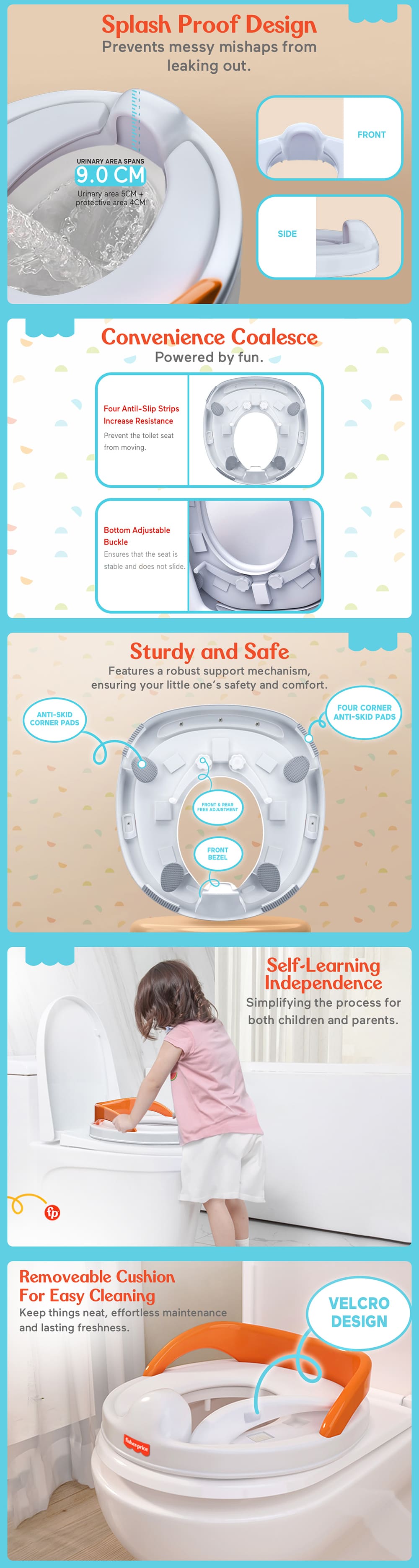 Anti Slip Potty Seat