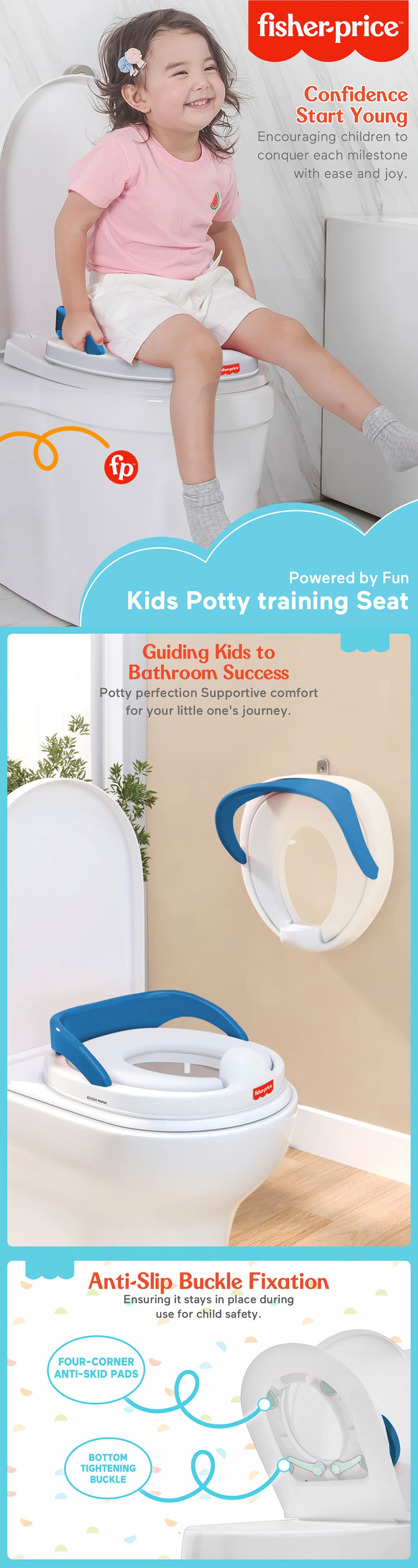 Anti Slip Potty Seat