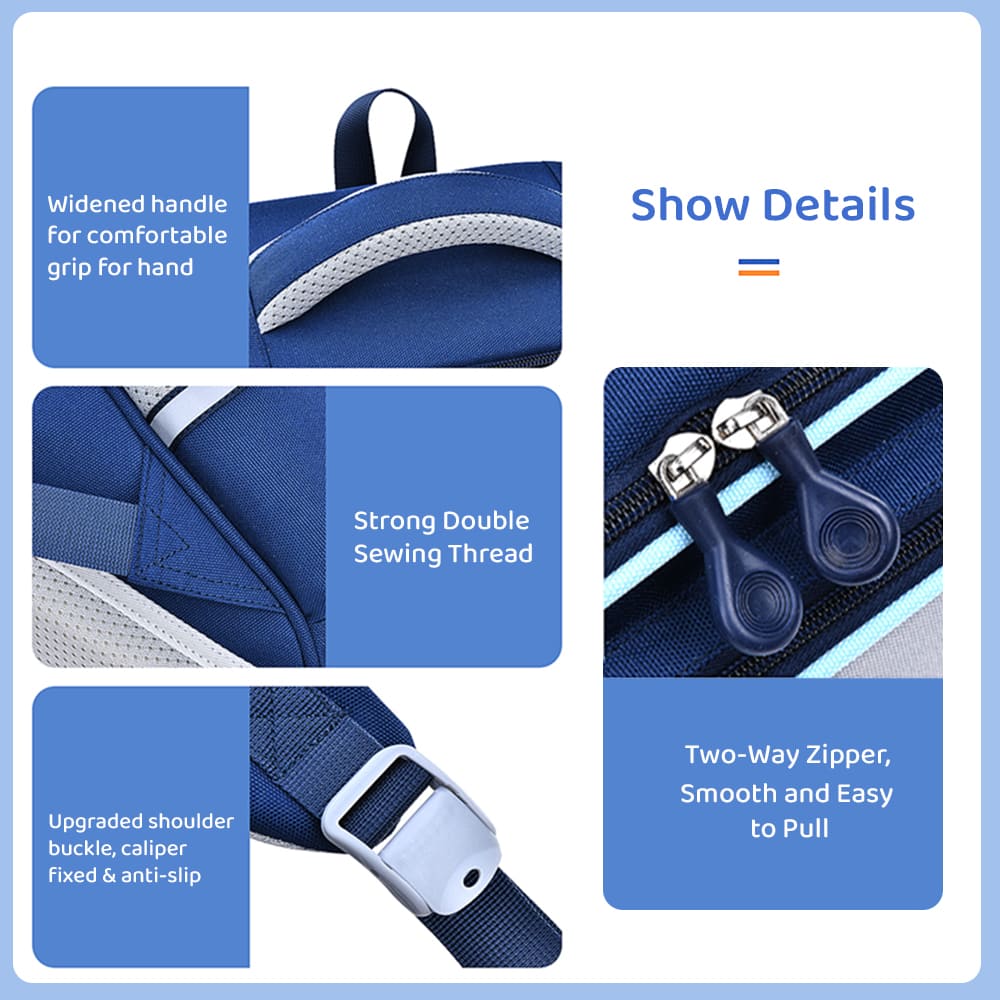 Details of 3D Kids Backpack