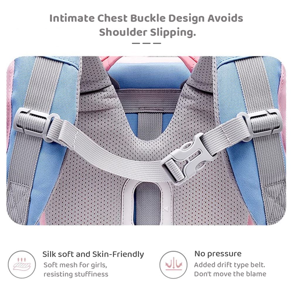 Kitty School Bag with Multi-Compartment