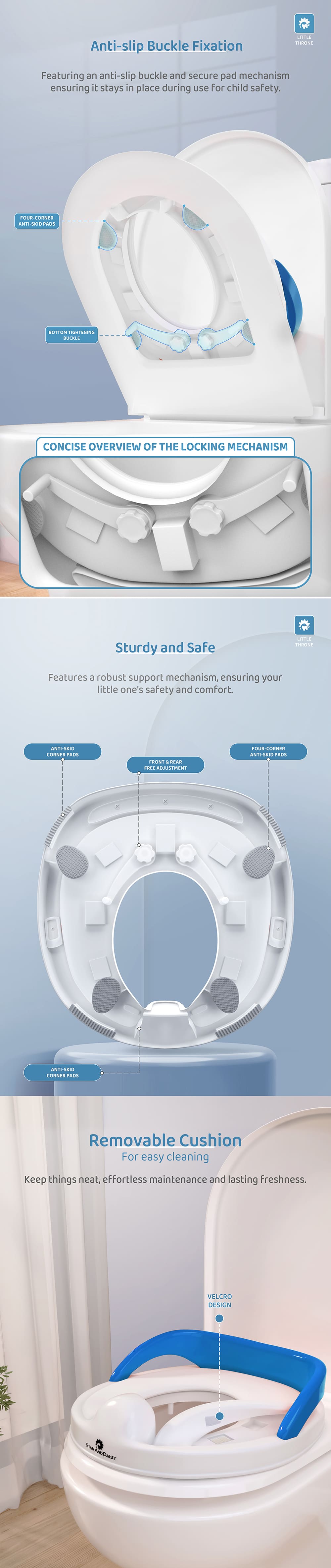 Sturdy & Safe Potty Training Seat