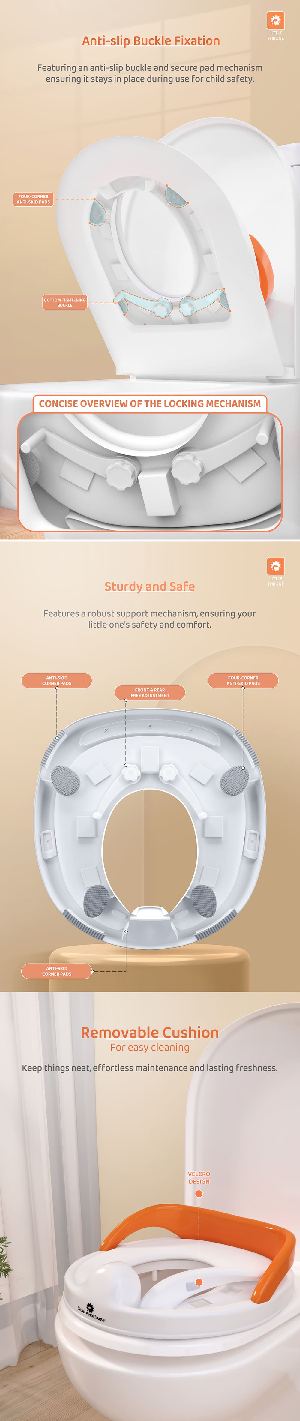 Sturdy & Safe Potty Training Seat