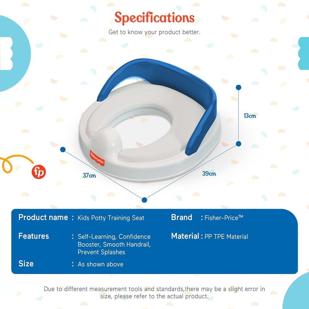 Specification of Potty Seat