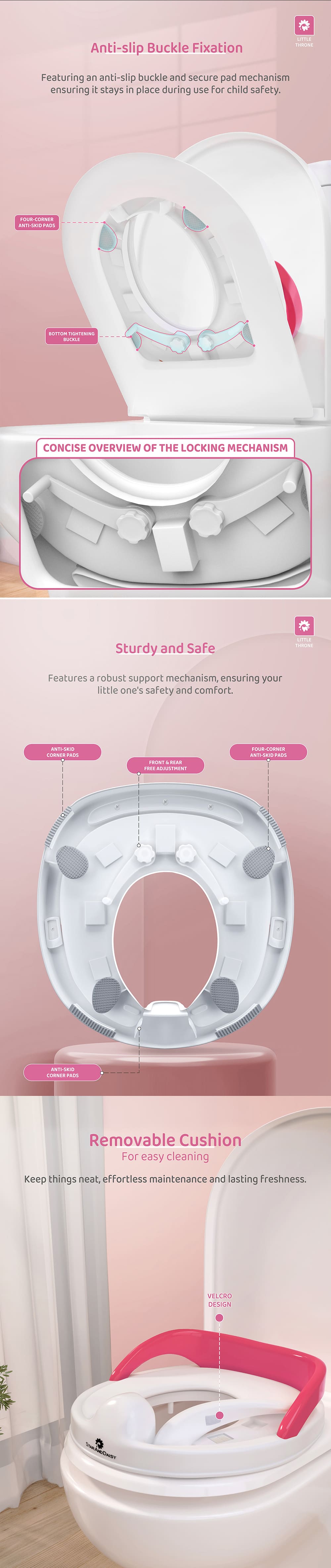 Sturdy & Safe Potty Training Seat