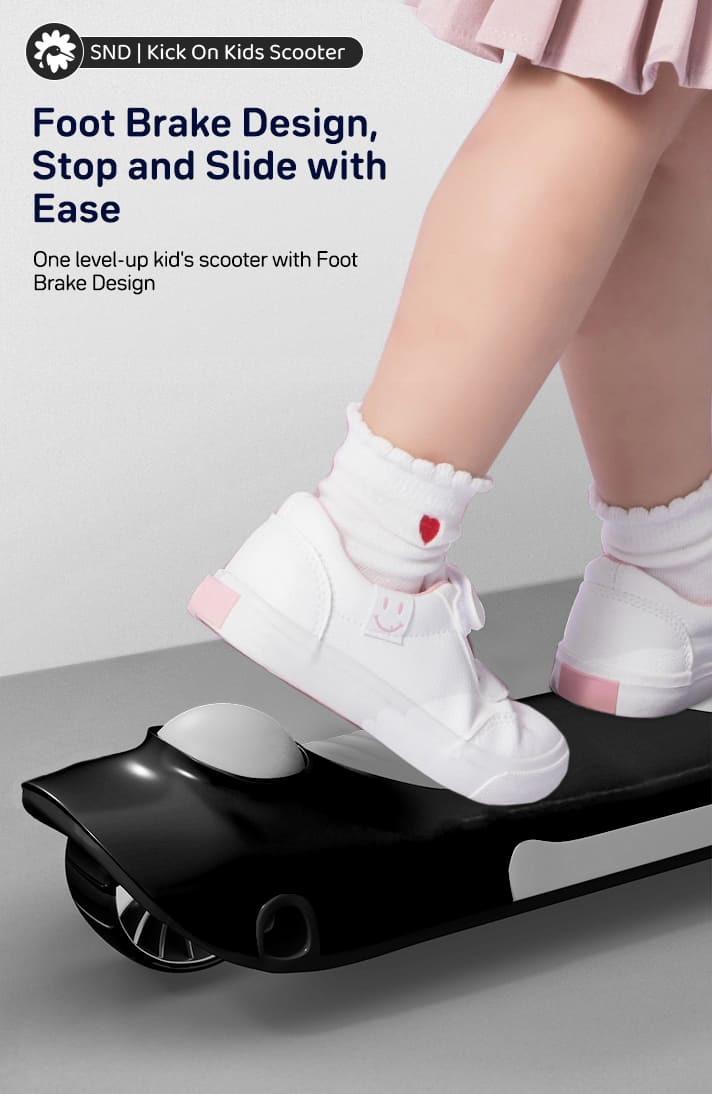kick on toddler scooter for Kids black