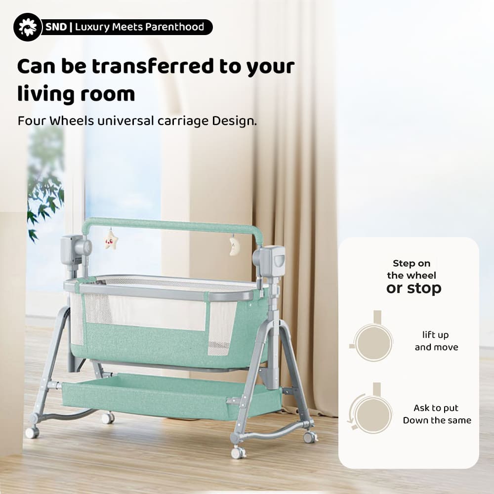 Automatic Swing Cradle with Easy Movable