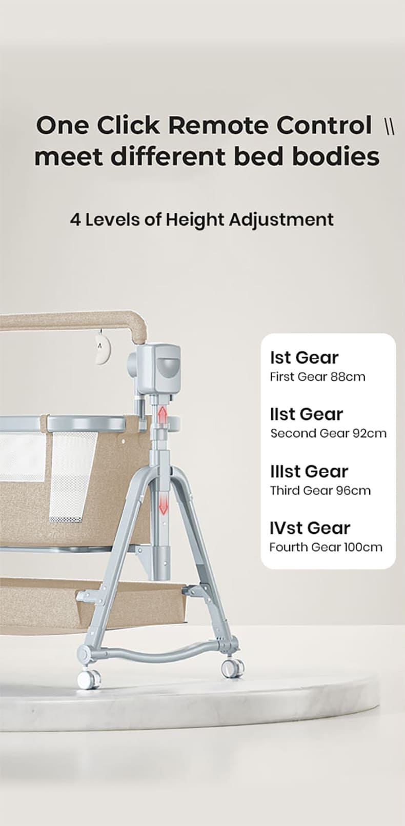 Baby Swing Cradle with Remote control