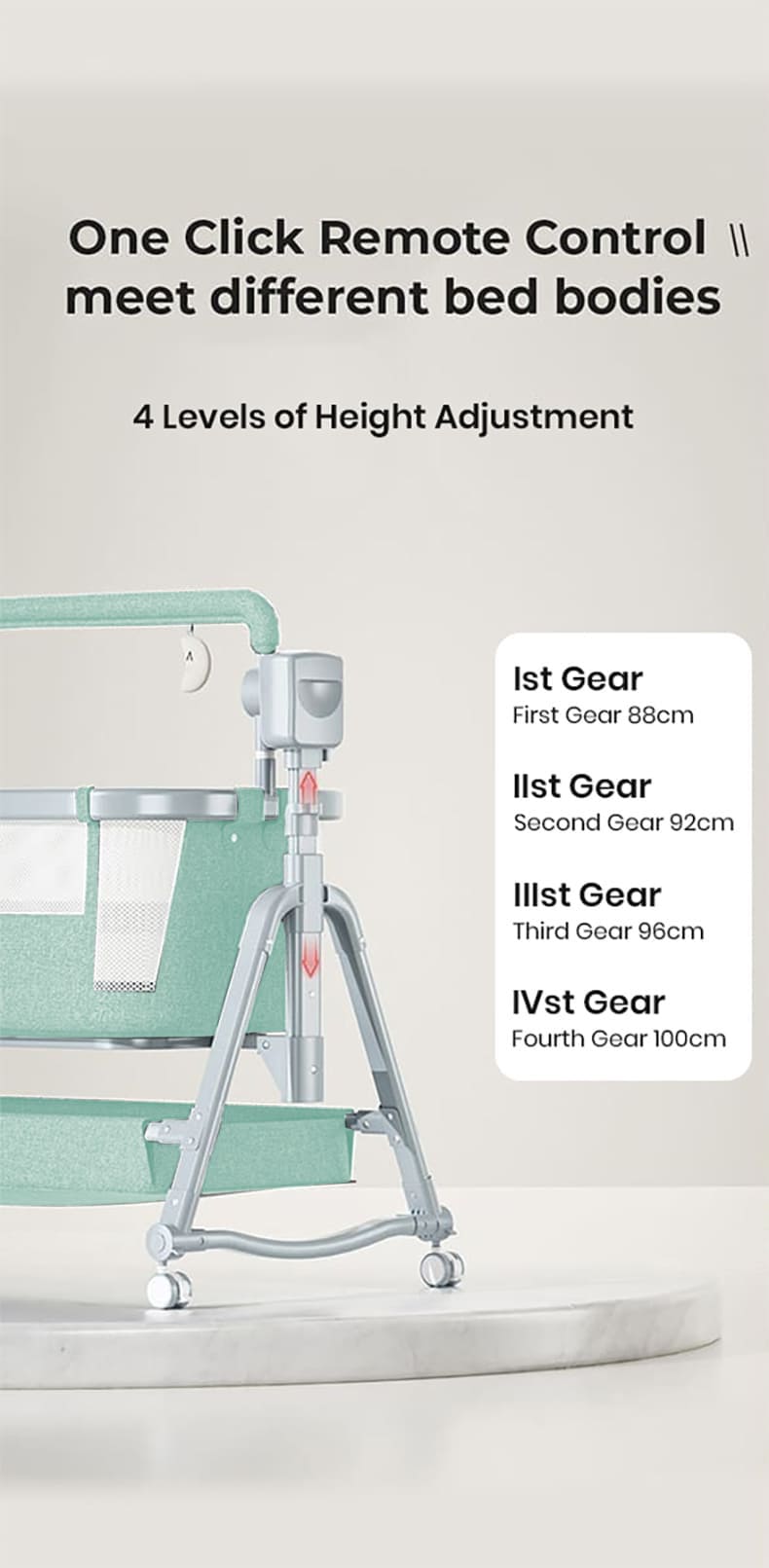 Baby Swing Cradle with Remote control