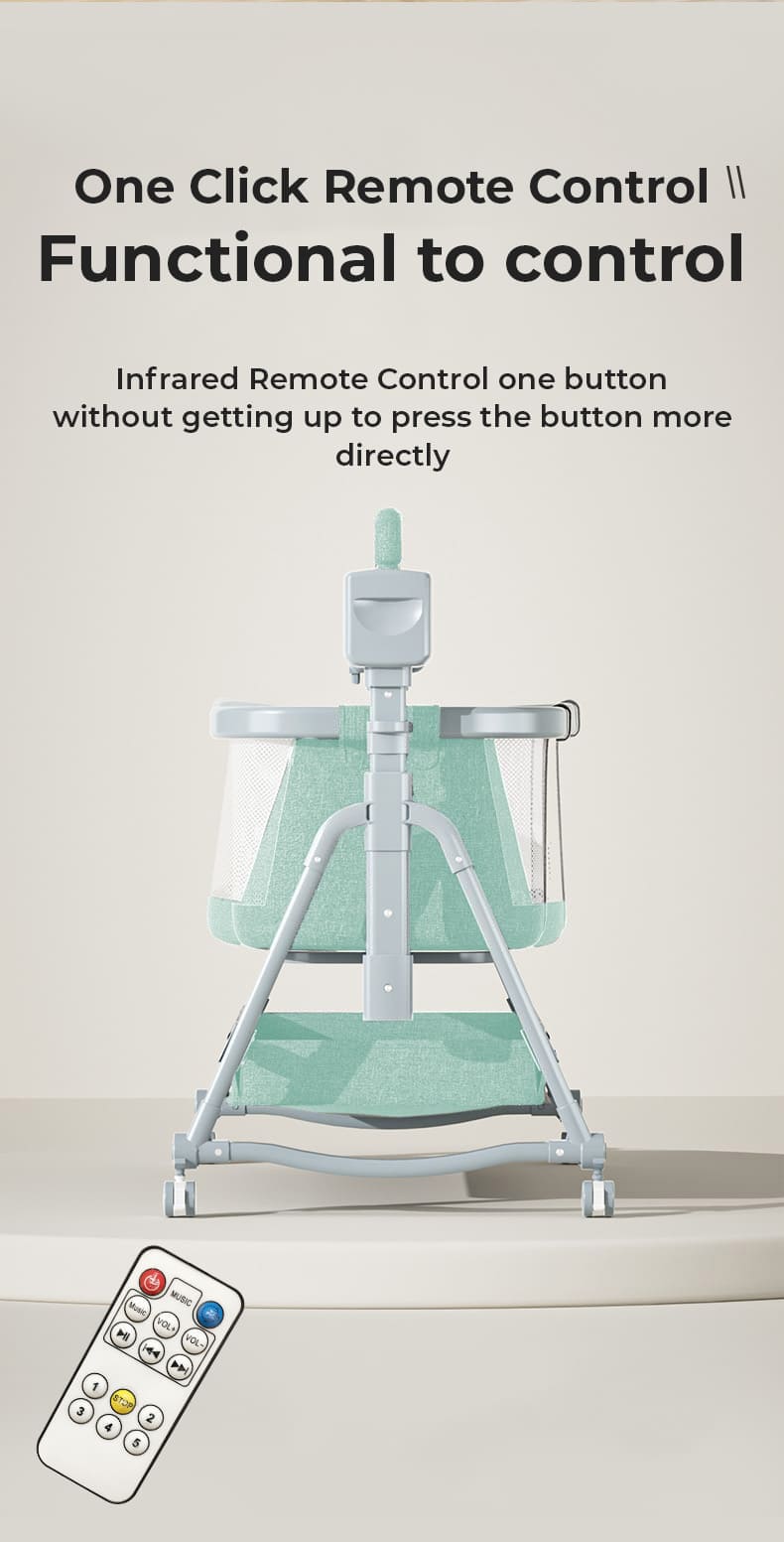 Baby Swing Cradle with Remote control