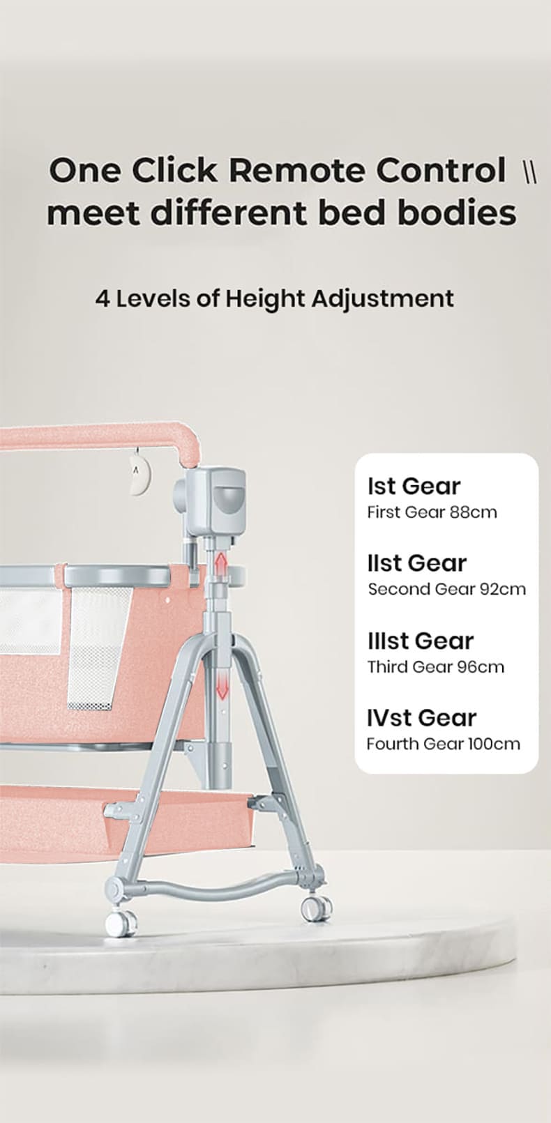 Baby Swing Cradle with Remote control