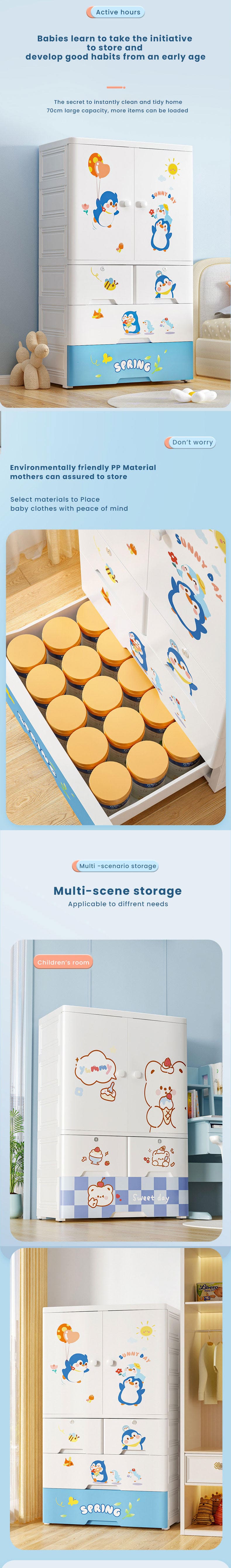 Easy-to-Assemble Kids Wardrobe