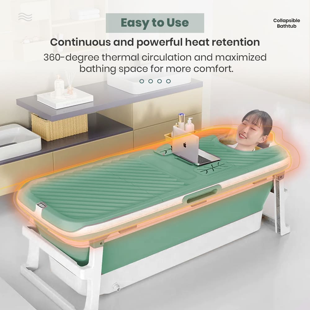 asy to use Mega Bath Tub