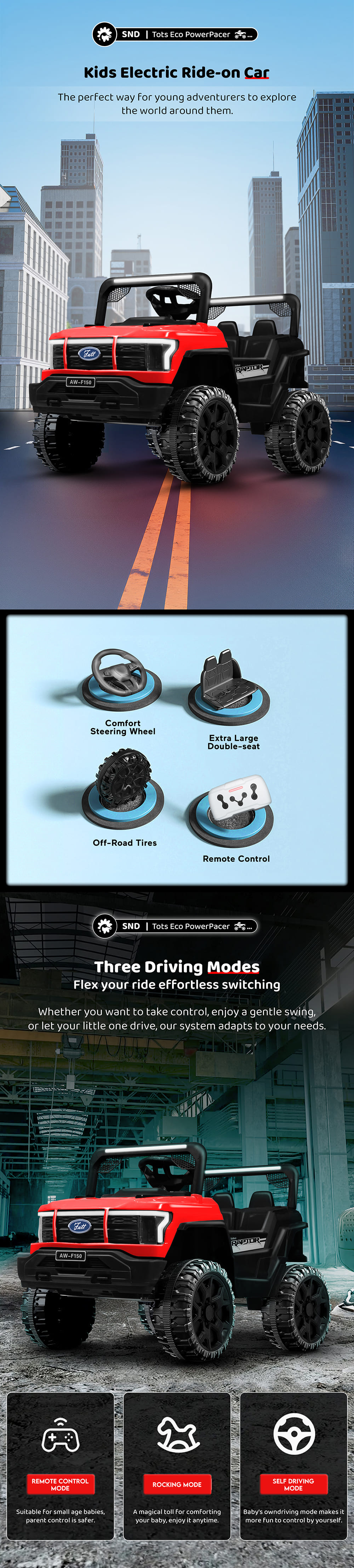 Electric Ride on Jeep for Kids