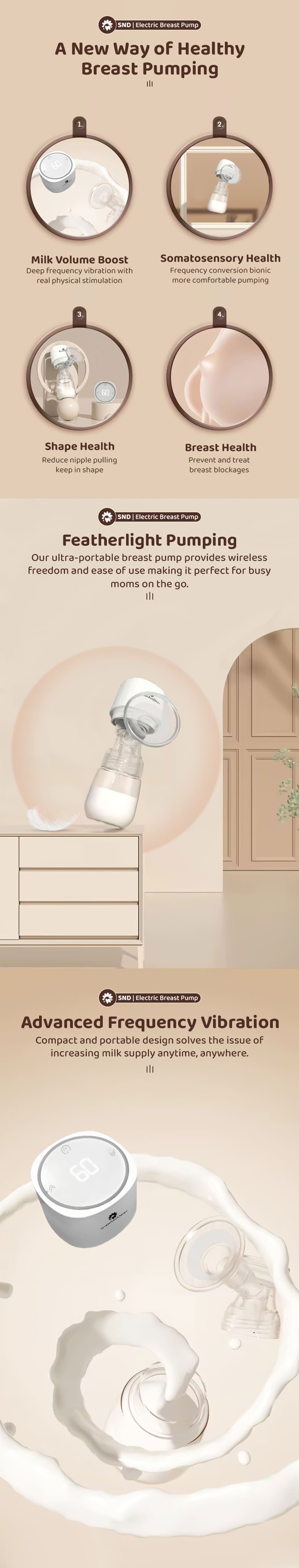 High Capcity Electric Breast Pump