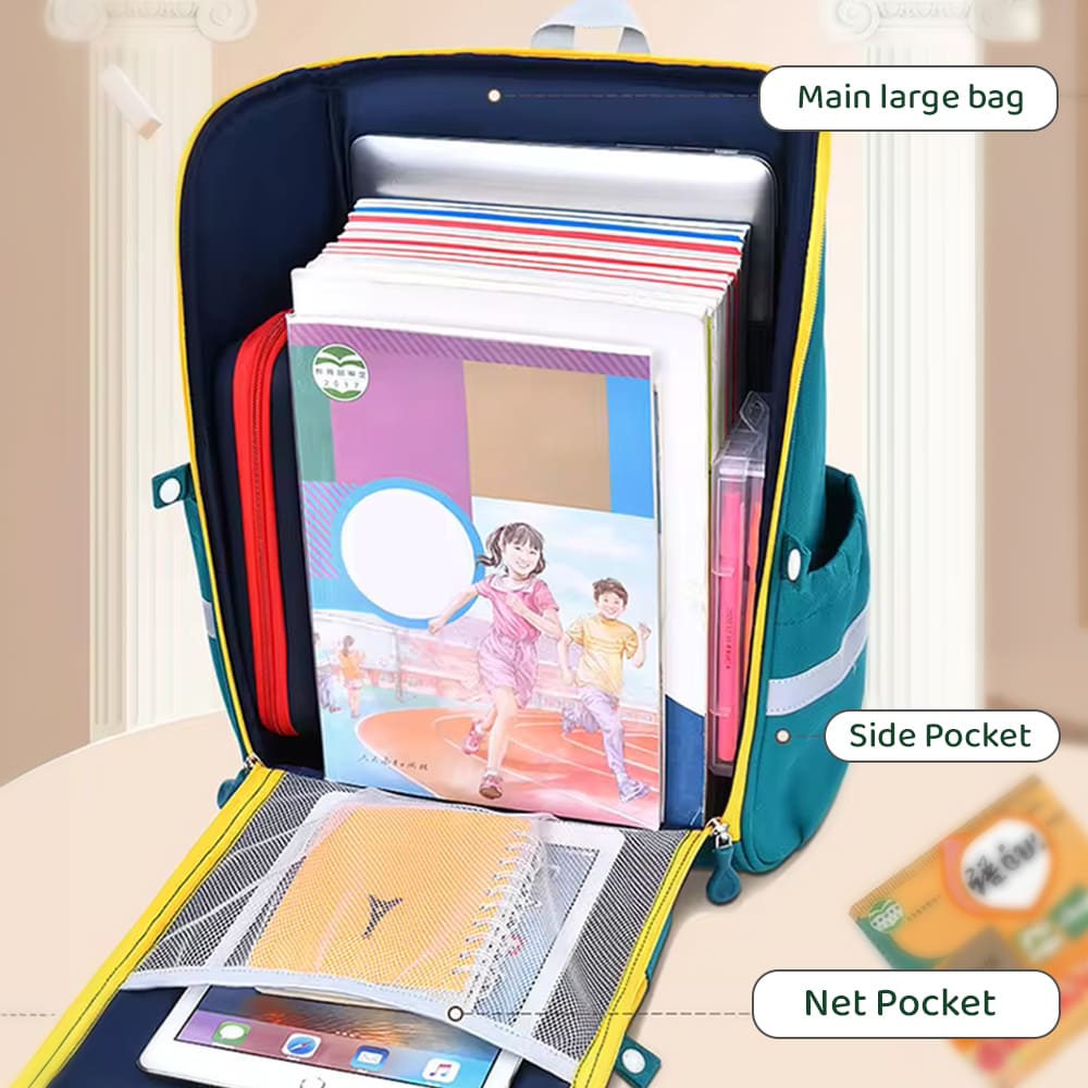 Kids School Bags with Multiple Compartments