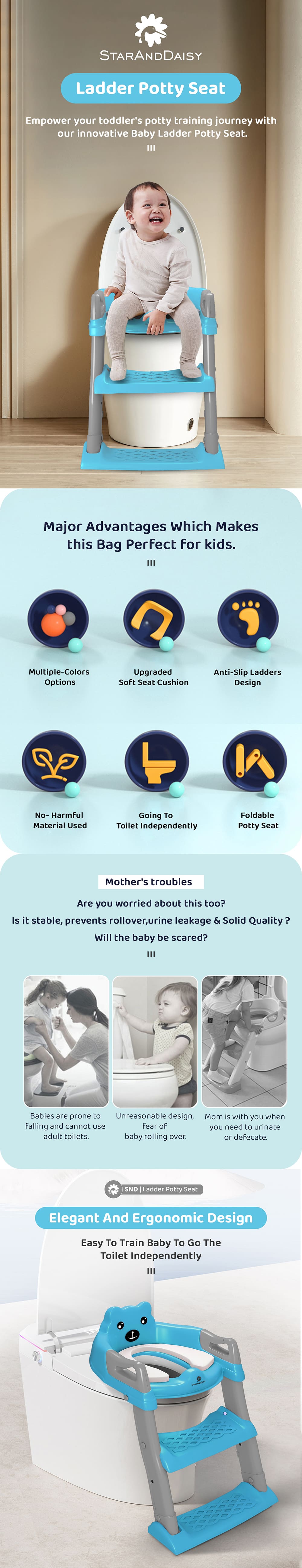 Ladder Potty Seat for Kids