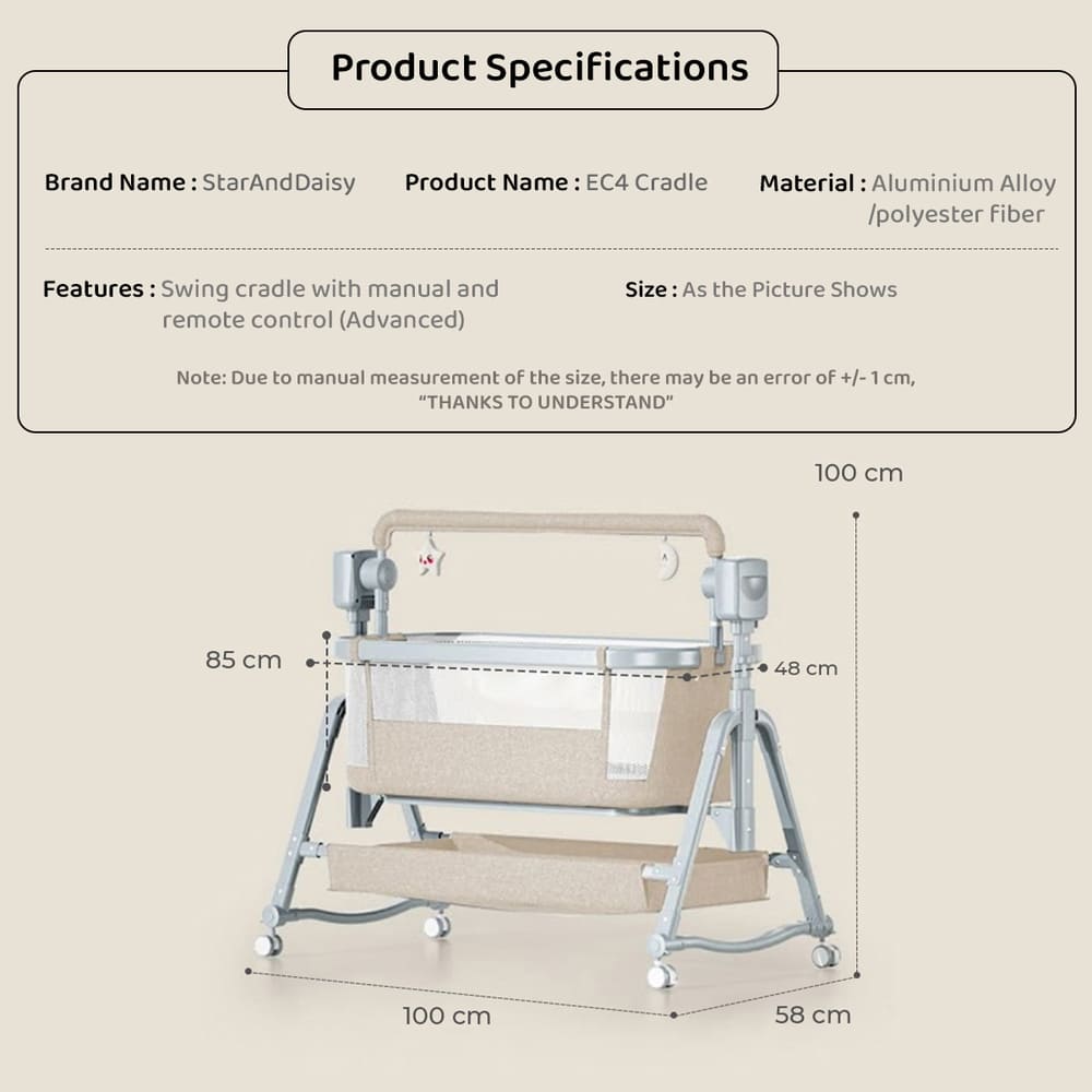 Product Specification of Swing cradle
