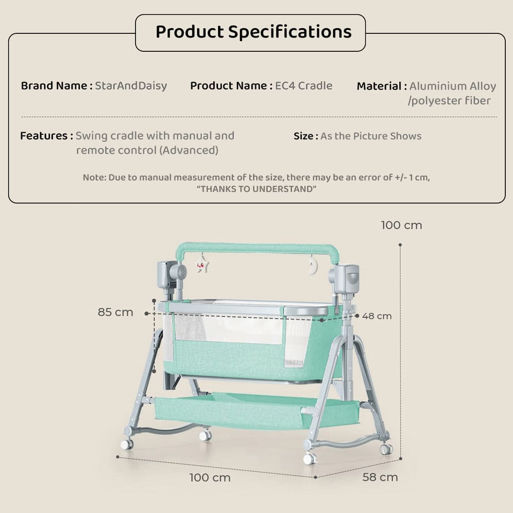 Product Specification of Swing cradle