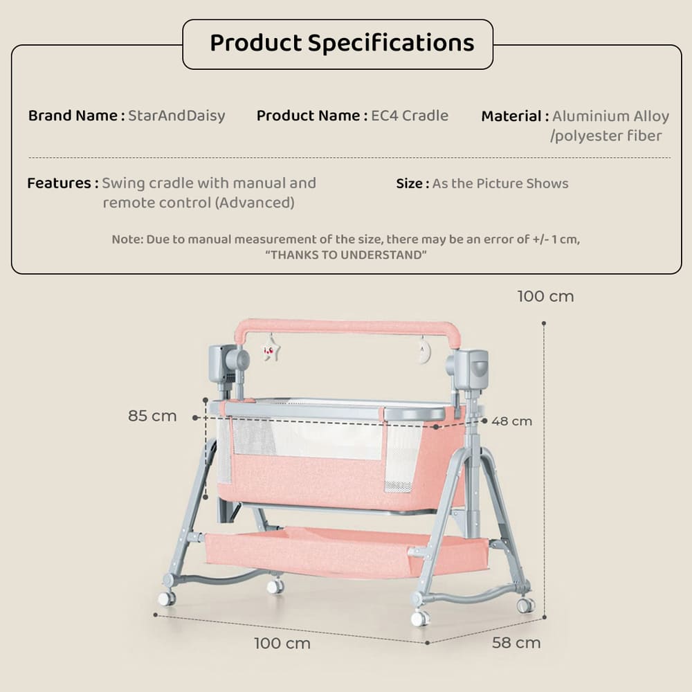 Product Specification of Swing cradle