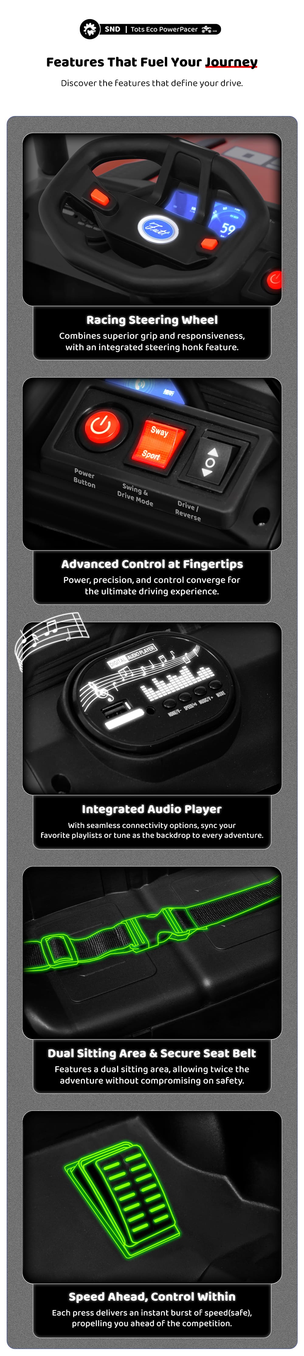 Ride On Jeep with Music & Light