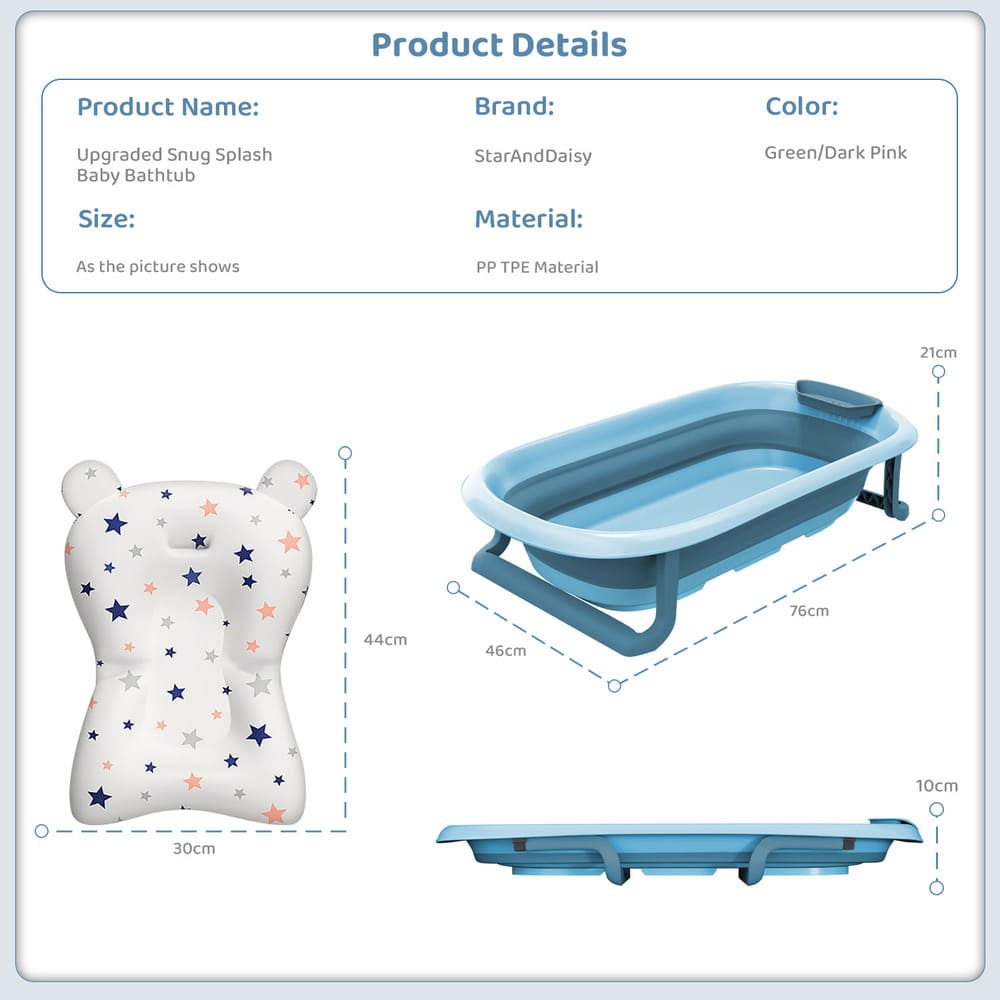 Baby Folding Bath Tub