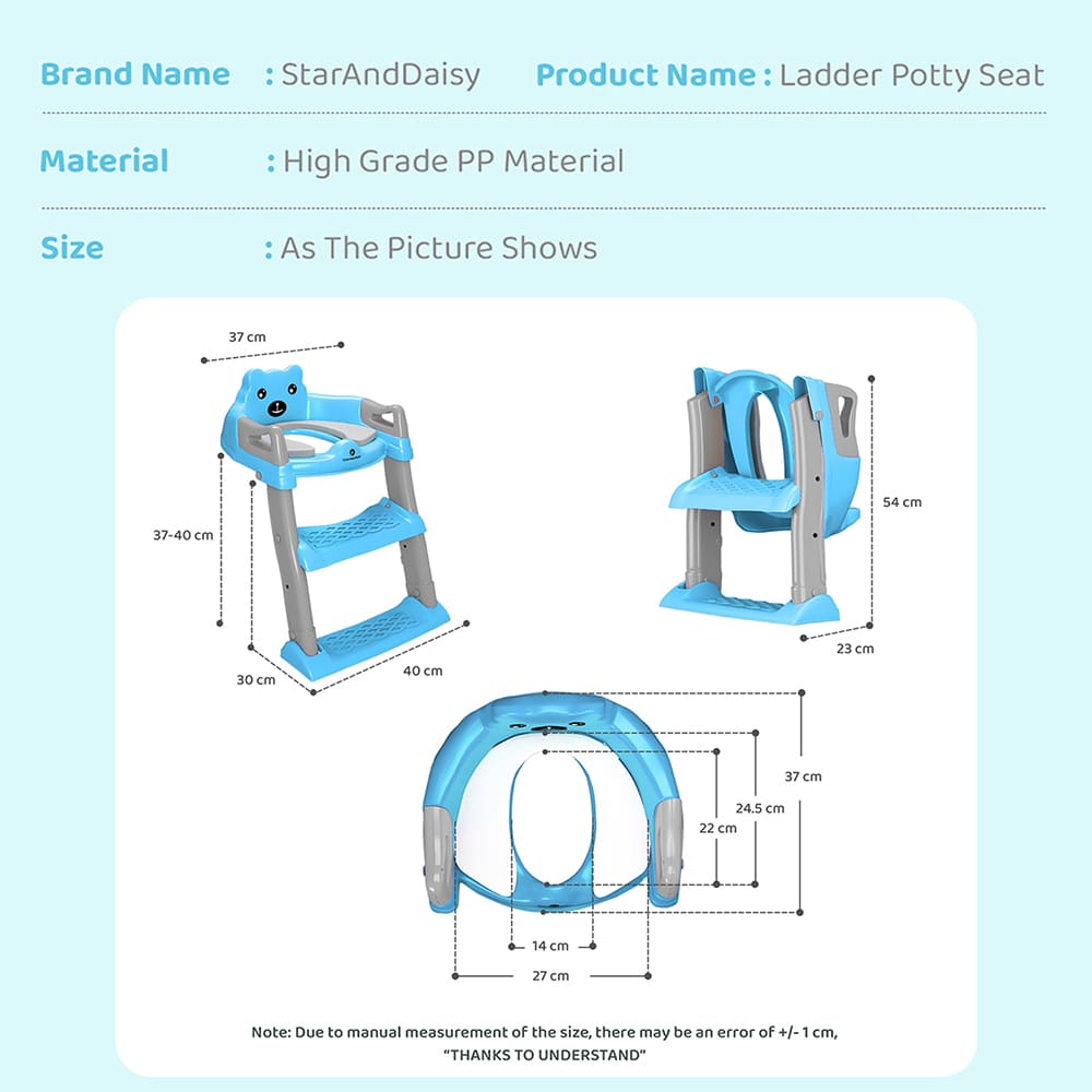 Specification of Potty Seat