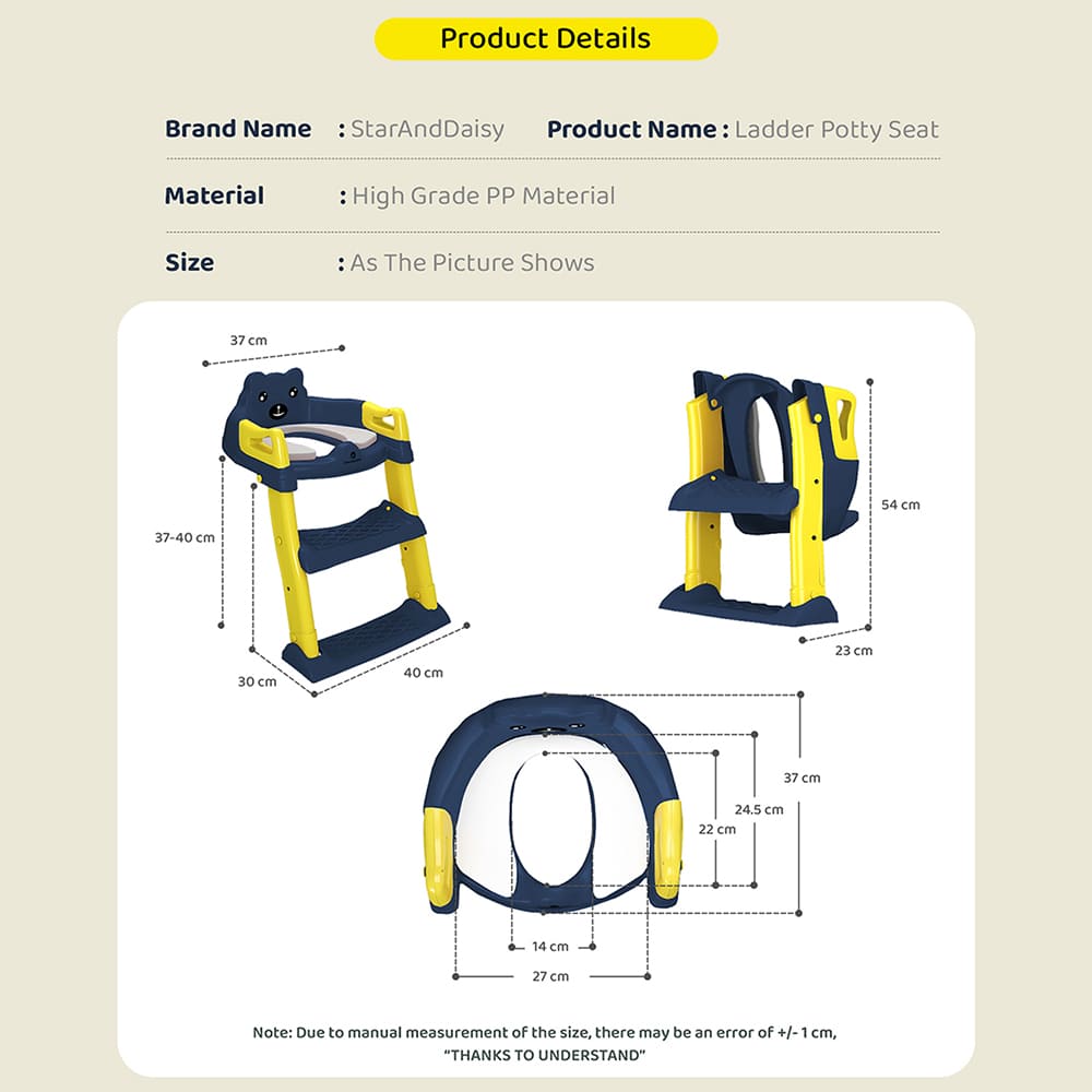 Specification of Potty Seat