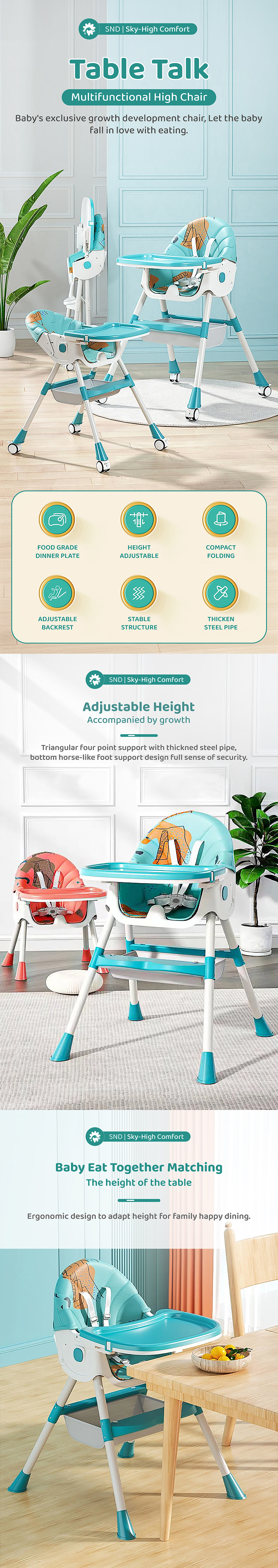 Table Talk High Chair