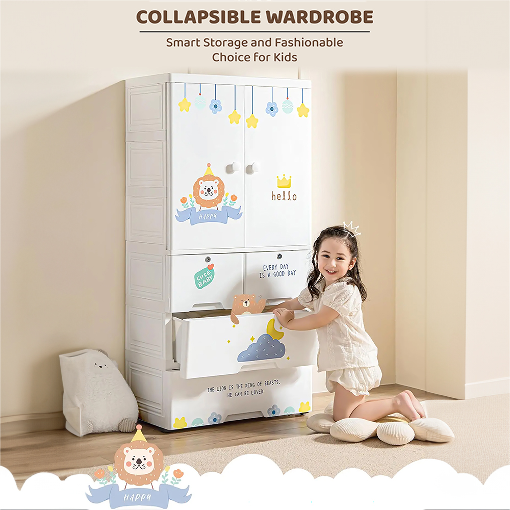 Collapsible Kids Wardrobe