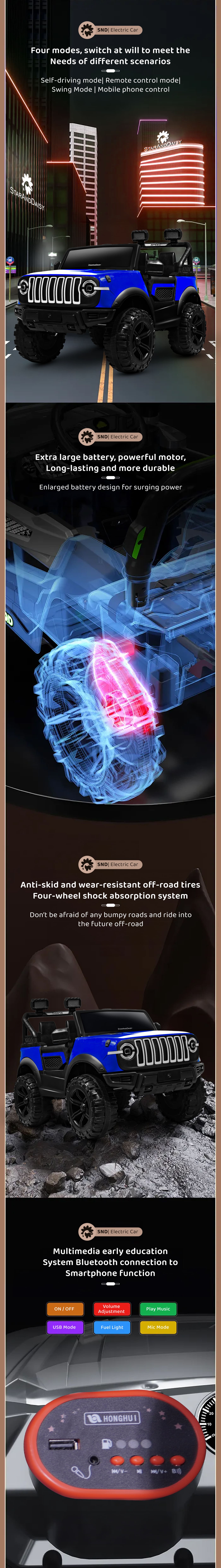 Kids Electric Ride on Jeep