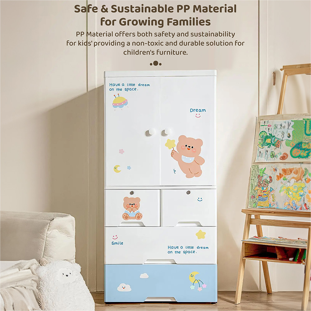 Collapsible Kids Wardrobe