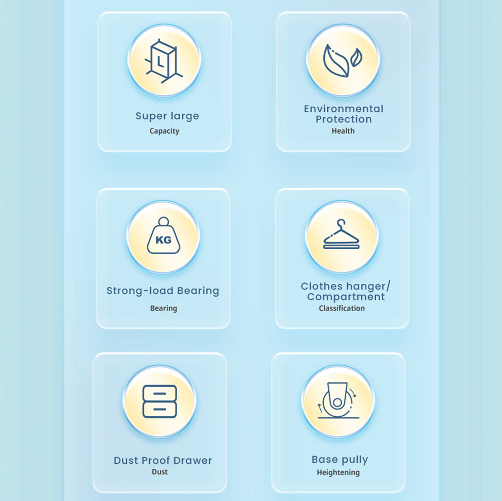 Spacious Kids Wardrobe & Storage Cabinets