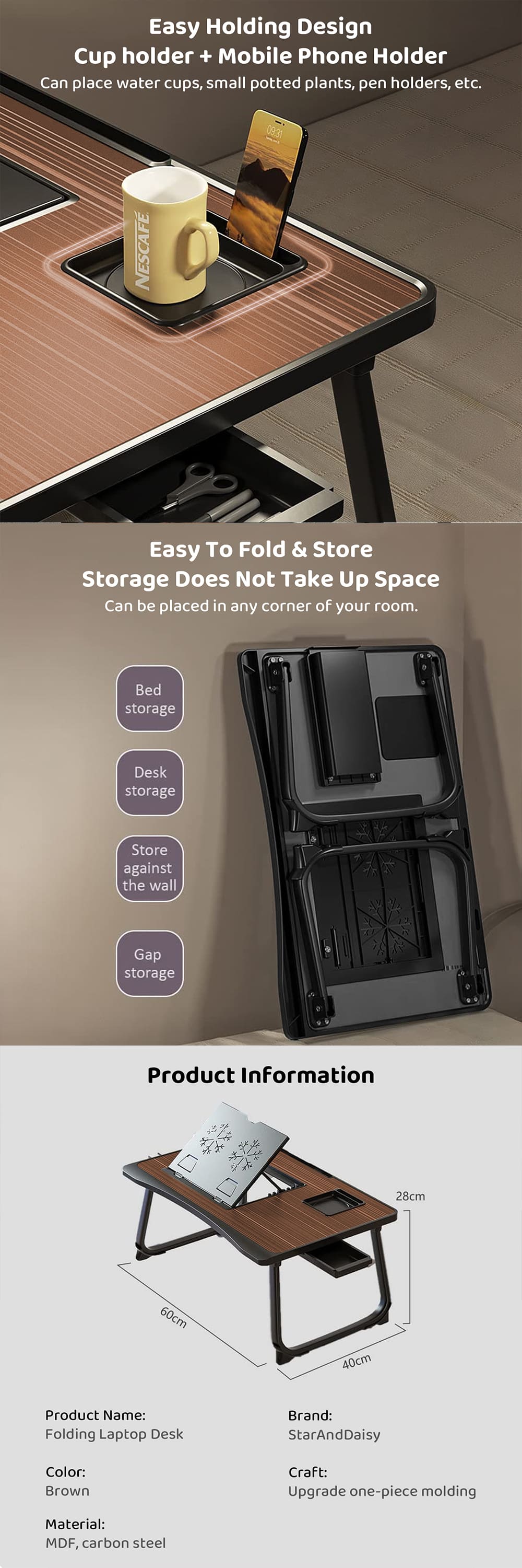 Buddy Stand Bed Table