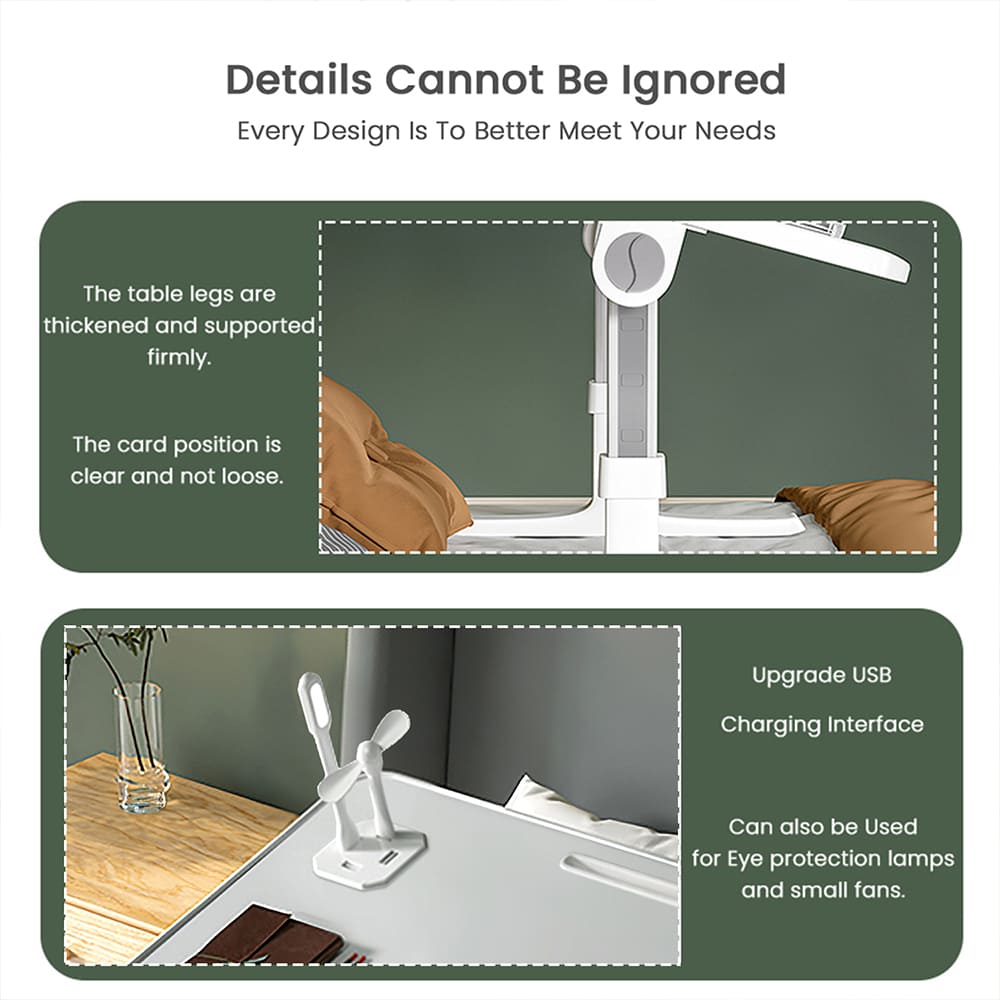 Laptop table Desk with Usb