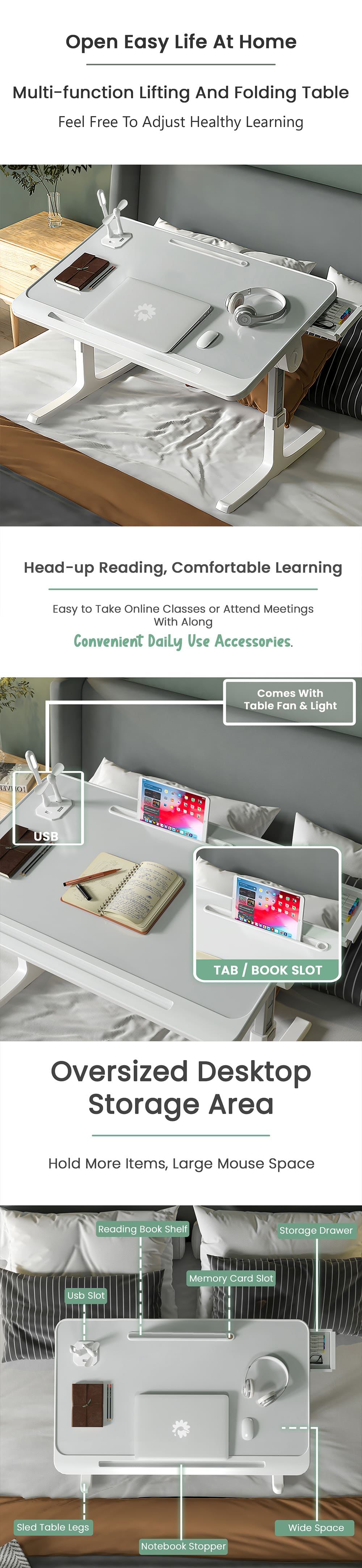 Buddy Stand Bed Table