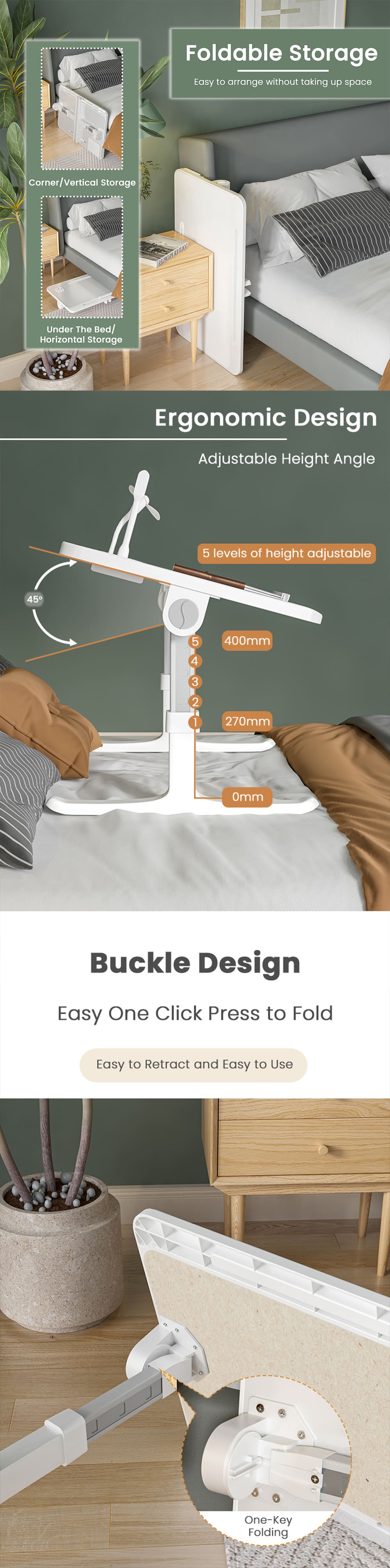 Buddy Stand Bed Table