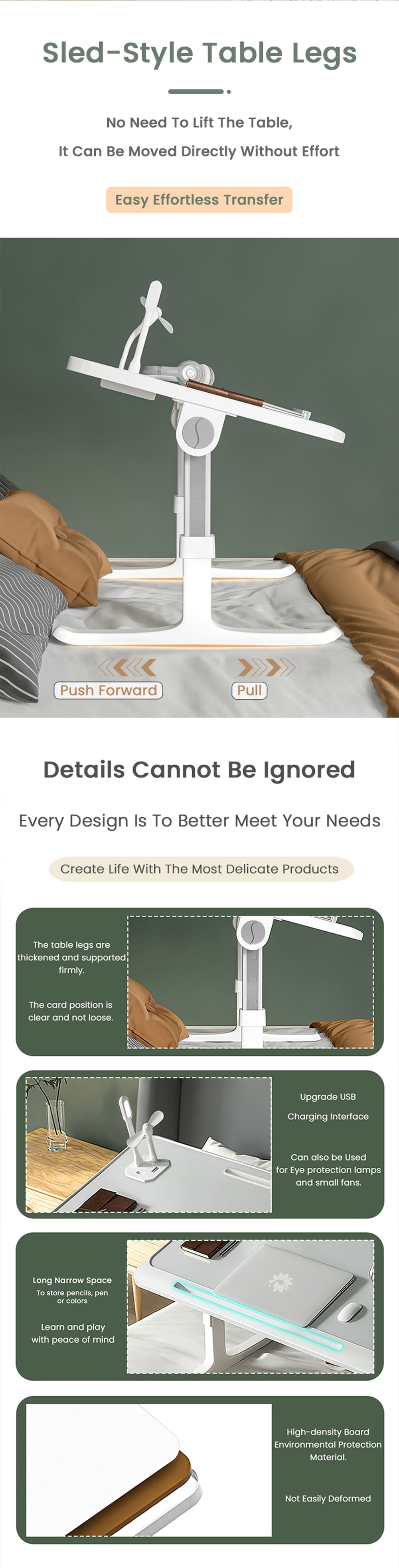 Buddy Stand Bed Table