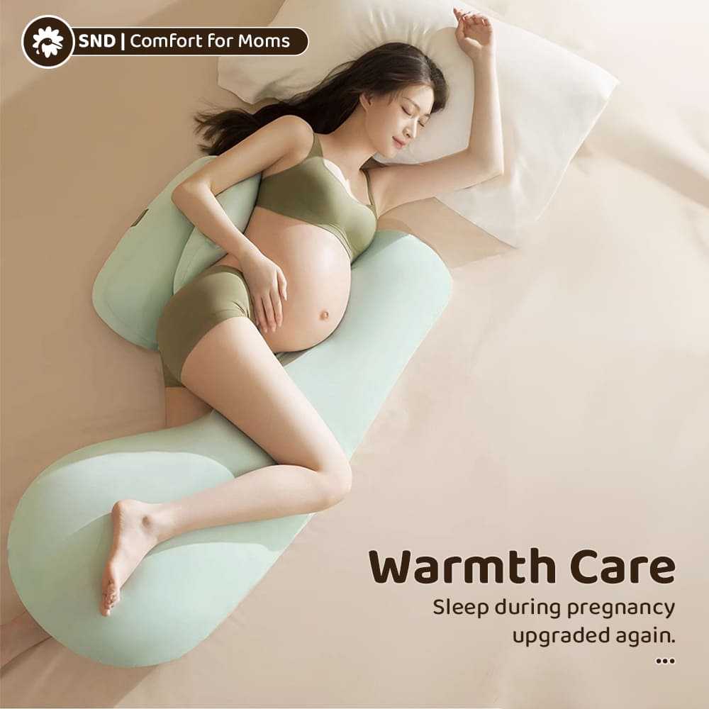 StarAndDaisy H-shaped Maternity Pillow, Pregnancy Pillow for Full Body Support for Pregnant Women, Three Dimension Partition 