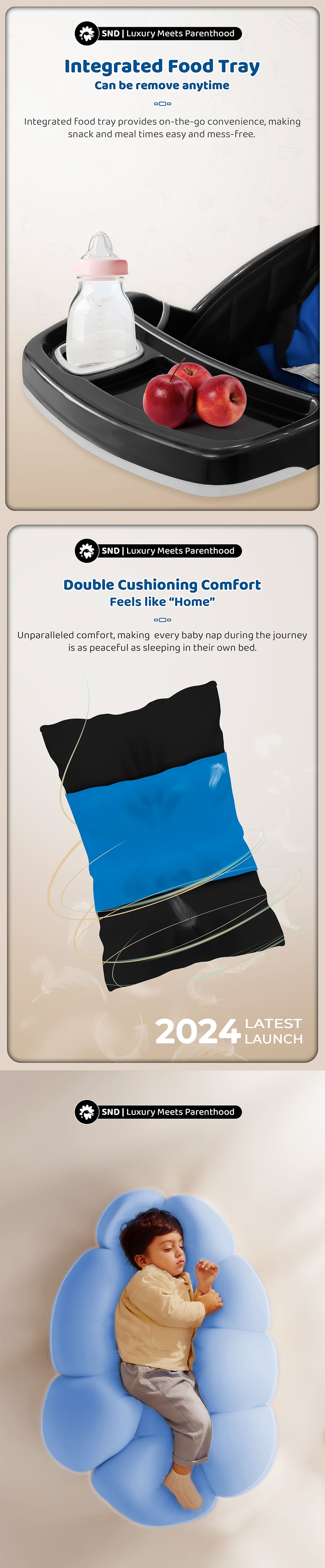 Multi-functional Colosaal Baby Stroller