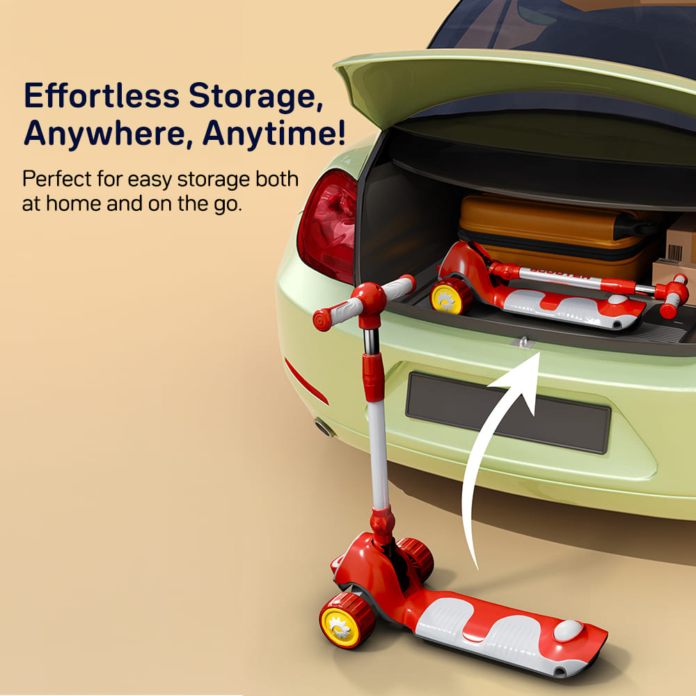 One Click Foldable Kick on Scooter