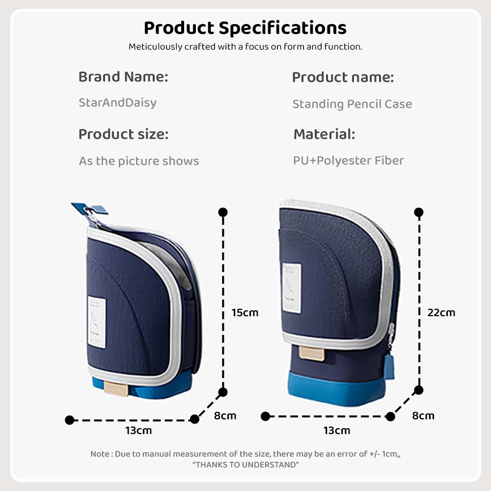 Dimension of Pencil Pouch