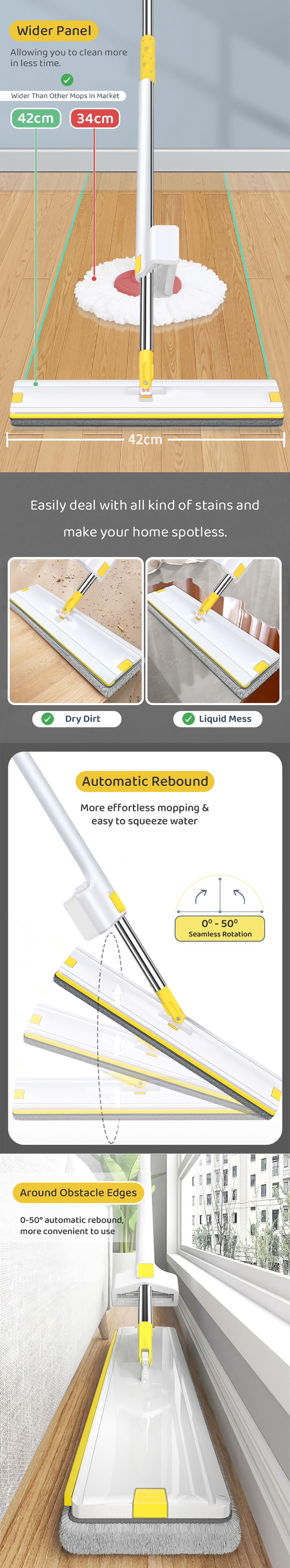 Smart Squeeze Mop