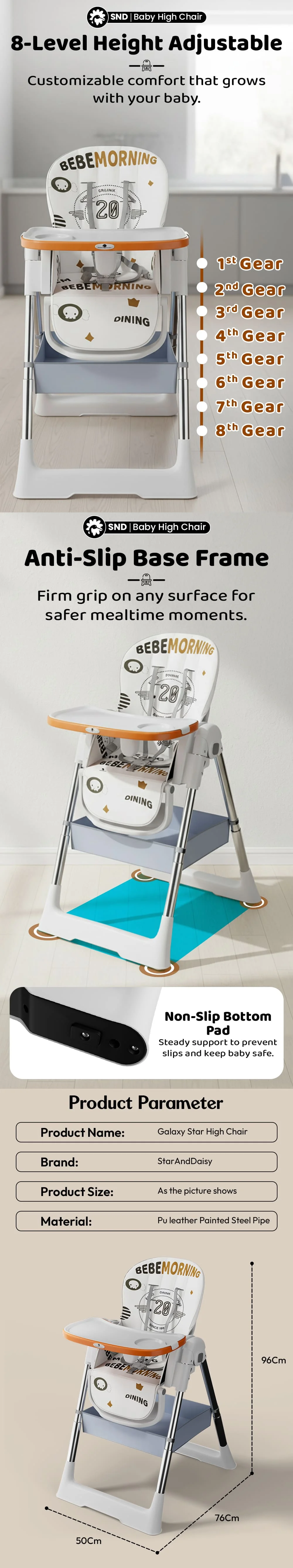 Galaxy High Chair