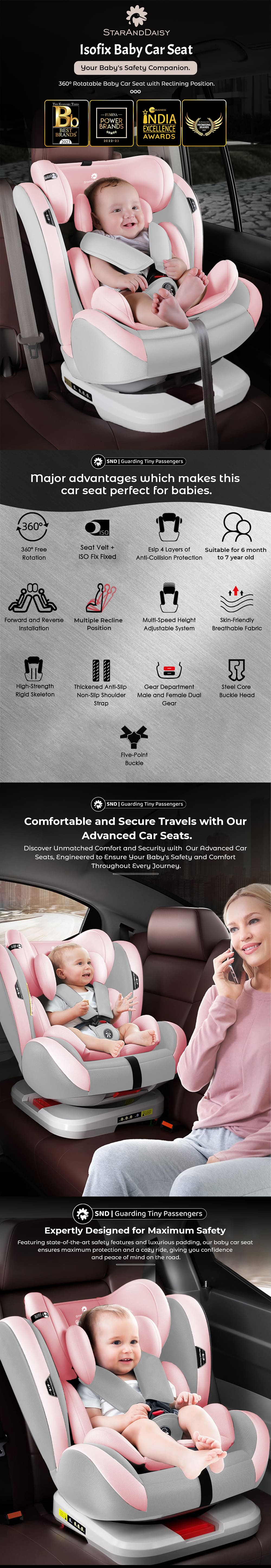 Versatile Baby Car Seat